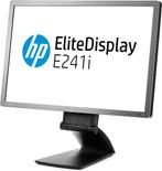 Hp elitedisplay e241i 1920x1200 (WUXGA) 16:10 IPS OP=OP, VGA, IPS, Ophalen of Verzenden, Zo goed als nieuw