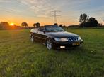 Saab 9-3 2.0 Turbo Aero Cabrio 2001 Zwart bumpers te koop, Auto's, Saab, Voorwielaandrijving, 74 €/maand, 4 cilinders, Cabriolet
