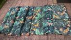 Tuinstoelkussens Jungle Print - Set van 6, Ophalen of Verzenden, Gebruikt