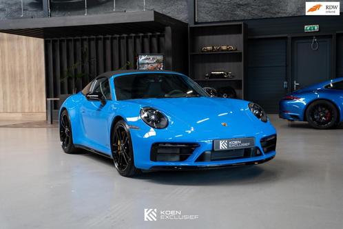 Porsche 911 992 3.0 4 GTS Targa (2022 NL) PCCB, Burmester, S, Auto's, Porsche, Bedrijf, Te koop, 360° camera, 4x4, ABS, Achteruitrijcamera