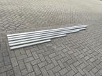 Aluminium vloerrijen 6 stuks, Ophalen, Gebruikt