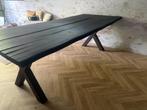 Robuuste eettafel 240 bij 100, Ophalen, 100 tot 150 cm, 200 cm of meer, Vijf personen of meer