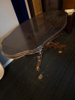 Antieke ovale salontafel, Antiek en Kunst, Ophalen of Verzenden