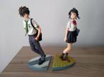 Kimi no Na wa / Your Name - Taki en Mitsuha figures (20 cm), Zo goed als nieuw, Ophalen