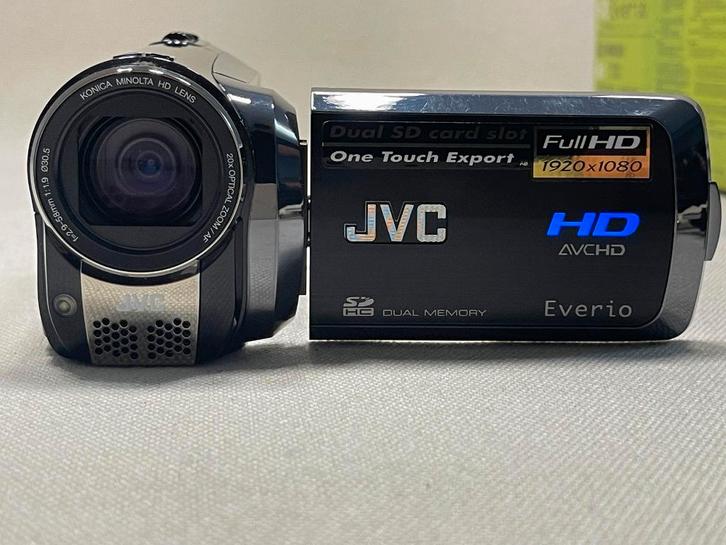 JVC GZ-HM200BE Digitale Full HD camcorder -zeer compleet, Audio, Tv en Foto, Videocamera's Digitaal, Zo goed als nieuw, Camera