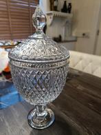 Bonboniere stolp bokaal met deksel glas, Huis en Inrichting, Ophalen of Verzenden, Nieuw