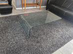 Glazen tafel groot en mooi, Gebruikt, Glas, Glas, 75 cm of meer