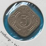 5 Cent / Vierkante Stuiver uit 1940 van Wilhelmina, Postzegels en Munten, Munten | Nederland, Verzenden, Koningin Wilhelmina, 5 cent