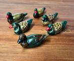 Miniatuur eendjes, Ophalen of Verzenden, Zo goed als nieuw, Bruin, Overige materialen