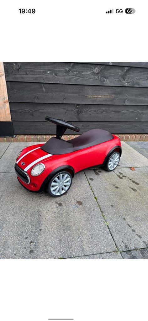 Loopauto loop auto mini cooper, Kinderen en Baby's, Speelgoed | Speelgoedvoertuigen, Zo goed als nieuw, Ophalen of Verzenden