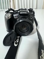 Canon Powershot SX20 IS + Tas, Batterijen, Lader, Canon, Compact, Ophalen of Verzenden, Zo goed als nieuw