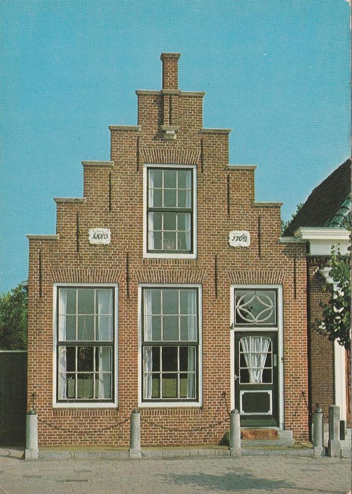 WORKUM Trapgevel 1762, Verzamelen, Ansichtkaarten | Nederland, Ongelopen, Friesland, 1960 tot 1980, Verzenden