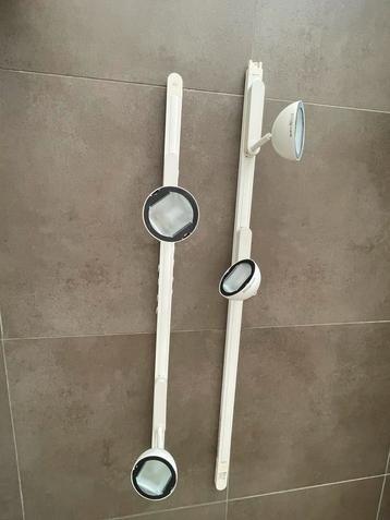 Ikea lampen op rail - wit beschikbaar voor biedingen