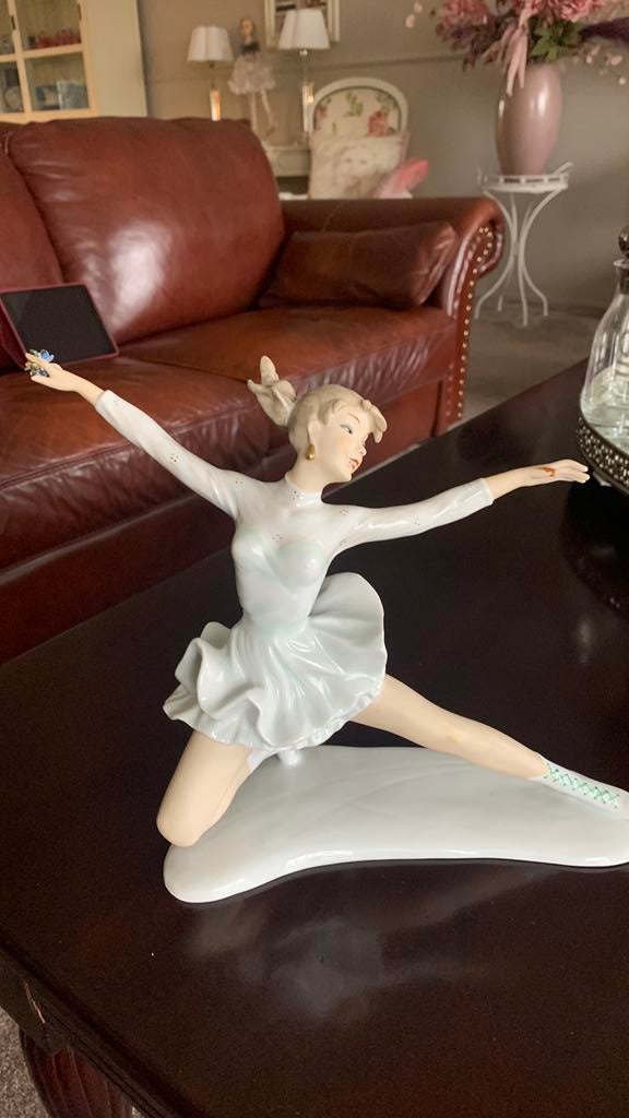 Mooi beeld schaatsvoorstellling, Ophalen of Verzenden