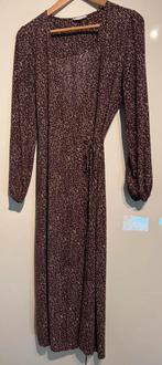 Wikkeljurk van het merk Zusss, maat S-aubergine/bruin/beige, Bruin, Ophalen of Verzenden, Zo goed als nieuw, Maat 36 (S)
