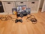 Te koop Playstation 2 werkend plus 5 games + memory card., Spelcomputers en Games, Spelcomputers | Sony PlayStation 2, Gebruikt