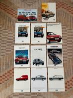 Ford brochures - per stuk- Sierra Escort Fiesta Transit, Verzenden, Zo goed als nieuw, Ford