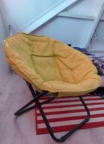 Comfortabele stoel, zwart/lime groen, Huis en Inrichting, Stoelen, Ophalen, Zo goed als nieuw, Overige kleuren, Eén