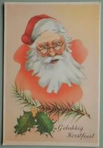 Kerstman 2 - jaren 40 - kersttak - kerstmis, Ophalen of Verzenden, 1940 tot 1960, Ongelopen, Feest(dag)