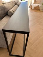 Sidetable 230 cm lengte  x 30 cm diep x 70 cm hoog zwart, Ophalen, 200 cm of meer, Zo goed als nieuw, Overige houtsoorten