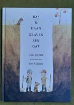 Mac Barnett - Bas en Daan graven een gat, Ophalen of Verzenden, Zo goed als nieuw, Mac Barnett, Prentenboek