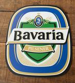 BAVARIA sign  reclamebordje kunststof 25x29 cm, Verzamelen, Biermerken, Ophalen of Verzenden, Zo goed als nieuw, Bavaria