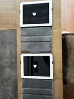 Te koop aangeboden 2 iPads 2 (1 wifi, 1 wifi/3G), Apple iPad, Wit, Zo goed als nieuw, 16 GB