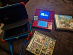 Nintendo DS Lite Rood + Games, Spelcomputers en Games, Games | Nintendo DS, Online, Gebruikt, 1 speler, Ophalen of Verzenden