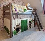 Flexa half hoogslaper Junglekoorts, Kinderen en Baby's, Kinderkamer | Stapelbedden en Hoogslapers, Ophalen, Gebruikt, Hoogslaper