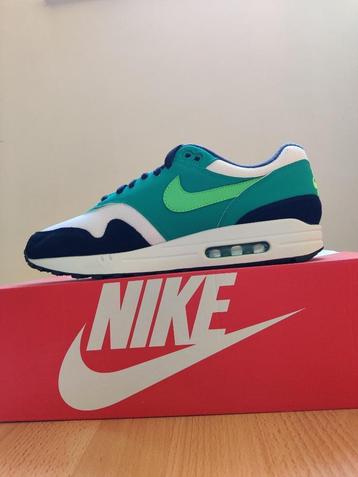 Nike Air Max 1 Neptune Green nieuw maat 42,5 beschikbaar voor biedingen