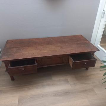 Antieke Engelse Koffietafel /salontafel - 19e Eeuw beschikbaar voor biedingen
