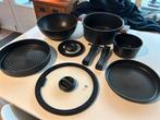 Cooking Totem 10-delig, Huis en Inrichting, Keuken | Potten en Pannen, Ophalen, Gebruikt, Rvs, Pannenset