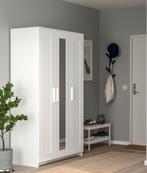 Ikea 3 duren kledingkast met spiegel in goede conditie., Huis en Inrichting, Ophalen, 100 tot 150 cm, Zo goed als nieuw, 150 tot 200 cm