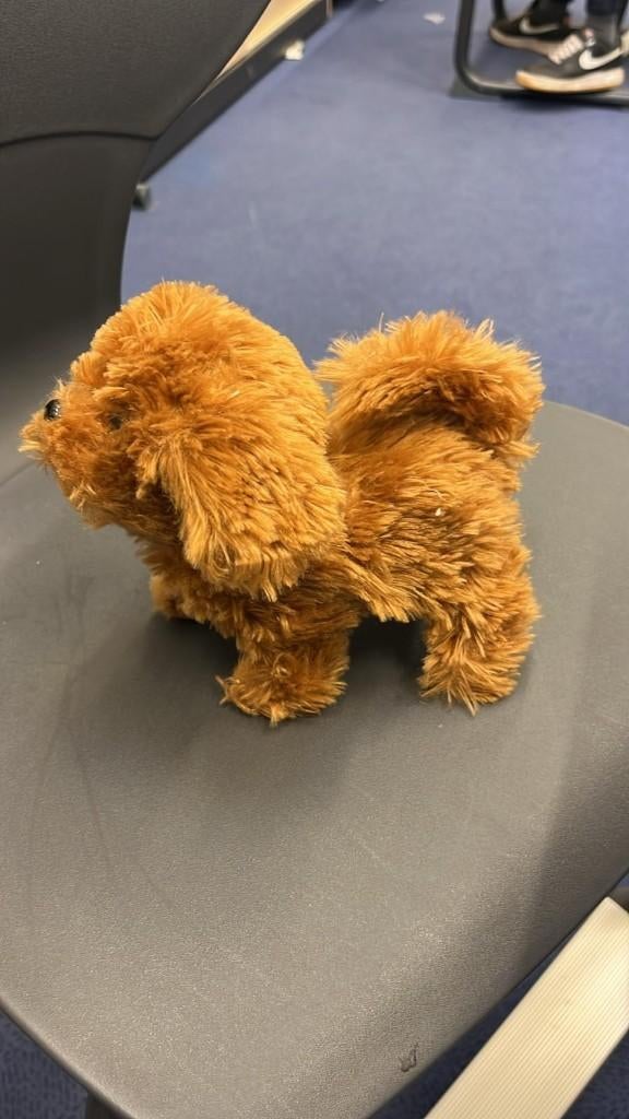 Superzacht robot knuffel hondje, Ophalen, Zo goed als nieuw, Hond