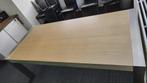 Eettafel Hout + RVS, Ophalen, Gebruikt, 200 cm of meer, 50 tot 100 cm