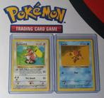 Pokémonkaarten Shadowless Farfetch'd & Staryu Base Set 1999, Ophalen of Verzenden, Zo goed als nieuw, Meerdere kaarten