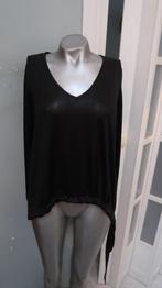 Jeff Gallano  prachtige blouse zwart M, Kleding | Dames, Maat 38/40 (M), Jeff Gallahan, Zwart, Ophalen of Verzenden
