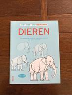 Tekencursus Dieren - Stap voor Stap, Boeken, Ophalen of Verzenden, Zo goed als nieuw, Tekenen en Schilderen, Geschikt voor kinderen