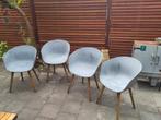Hay 4x kuipstoelen, Tuin en Terras, Ophalen, Gebruikt, Hout
