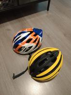 Rabobank en gele agu fietshelmen, Fietsen en Brommers, Fietsaccessoires | Fietshelmen, Ophalen, Gebruikt