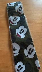 Zijden Disney stropdas met Mickey Mouse, Nieuw, Ophalen of Verzenden