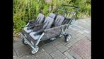 Childwheels Sixseater Autobrake Meerlingwagen, Kinderen en Baby's, Kinderwagens en Combinaties, Gebruikt, Verstelbare duwstang