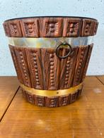 Vintage mid Century West Germany Emmer Bloempot, Huis en Inrichting, Woonaccessoires | Kandelaars en Kaarsen, Kunststof, Gebruikt