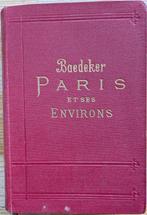 Baedeker, Paris et ses environs, 17de druk 1911, Boeken, Baedeker, Karl, Europa, Ophalen of Verzenden, Reisgids of -boek