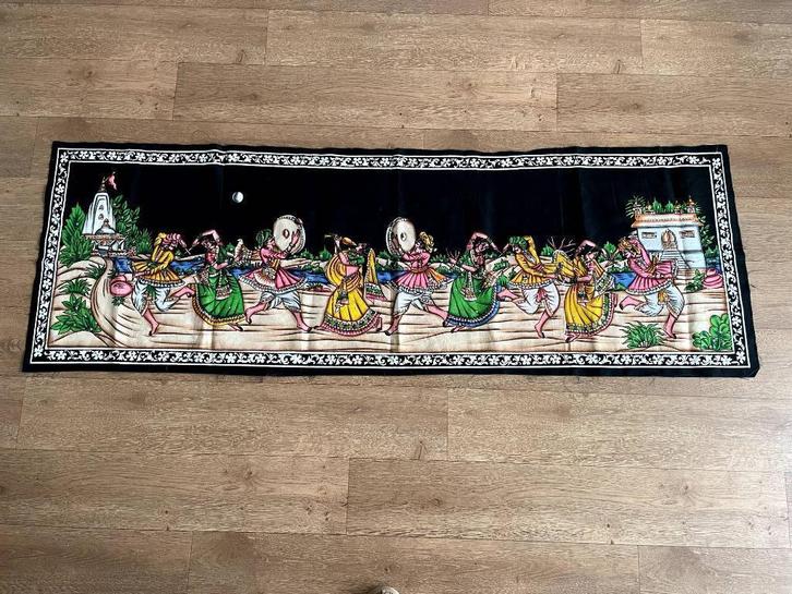 Groot wandkleed India, Antiek en Kunst, Kunst | Niet-Westerse kunst, Ophalen of Verzenden