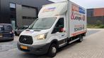 Ford Transit 2014 dubbellucht laadklep meubelbak bakwagen, Auto's, 13 km/l, Euro 5, Zwart, Wit