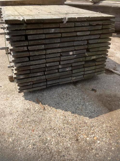 Douglas planken / B keus lengte 450 lang 1 pak aantal 112 st, Tuin en Terras, Palen, Balken en Planken, Zo goed als nieuw, Planken