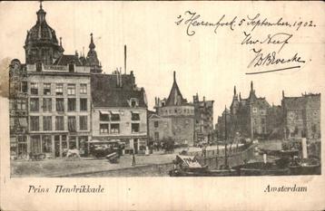 Prins Hendrikkade Amsterdam 1902 beschikbaar voor biedingen