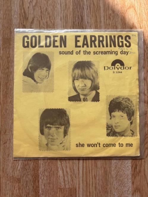 single Sound of a screaming day / Golden Earrings ( 1967), Cd's en Dvd's, Vinyl Singles, Zo goed als nieuw, Single, Pop, Ophalen of Verzenden