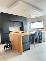 Zwarte keuken frontjes Ikea, Huis en Inrichting, Keuken | Complete keukens, Ophalen of Verzenden, Zo goed als nieuw, Zwart, Overige typen